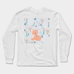 Whimsical Deer Long Sleeve T-Shirt